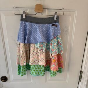Matilda Jane Girls Colorful Tiered Skirt